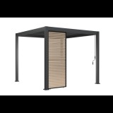 Fahatású oldalárnyékoló pergolához, U Design, 3 m