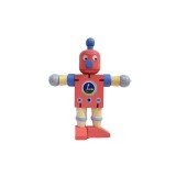Fakopáncs Flexibilis robot piros színben