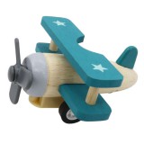 Fakopáncs Lendkerekes mini repülő (natúr-kék)