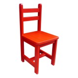 Fakopáncs Óvodai szék (piros)