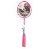Fakopáncs Vektory fém tollasütő készlet 1db labdával (pink-lila)