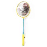 Fakopáncs Vektory fém tollasütő készlet 1db labdával (sárga-kék)
