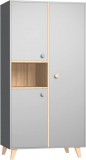 Faktum Colette 2 osztású szekrény - Szürke