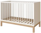 Faktum Loop White&Oak 120-as babaágy - fehér