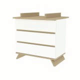 Faktum Sienna White Komód + toldalék (2 doboz) - fehér