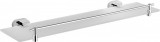 Fala Fürdőszobai polc üveg 520 mm Oval Chrom