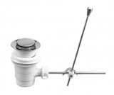 Fala Mosdó lefolyó műanyag automata leeresztővel