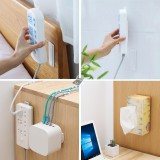 Fali elosztó és hosszabbító kábelrendező tartó, praktikus szervező megoldás