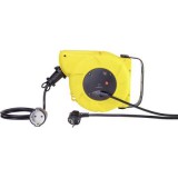 Fali kábeldob automata kábel feltekercselővel 9 m, Renkforce RF-3349118 (RF-3349118)