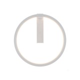 Fali lámpa, 40cm átmérő, fehér, 3000K/4000K CCT kapcsolóval, 720 lm, CRI 80, SLV One 40 1002917