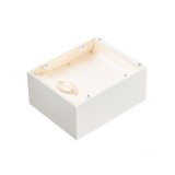 Fali lámpa, fehér, 3000K melegfehér, 1400 lm, CRI 80, 120°, SLV Shell 15 1000422