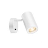 Fali lámpa, kapcsolóval, fehér, GU10, SLV Enola_B 1000730
