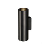 Fali lámpa, lefelé és felfelé világít, fekete, GU10, SLV Enola_B 151800