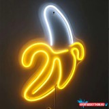 Fali LED-es neon világítás (banán) x