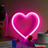 Fali LED-es neon világítás (csak Szívecske) x