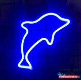 Fali LED-es neon világítás (delfin) x