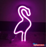 Fali LED-es neon világítás (flamingo) x