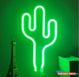 Fali LED-es neon világítás (kaktusz) x