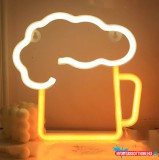 Fali LED-es neon világítás (sör) x