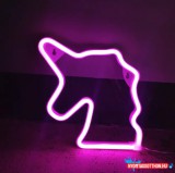 Fali LED-es neon világítás (Unikornis) x