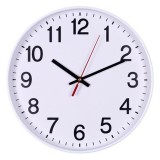 Falióra, 34 cm, OFFICE PRODUCTS, fehér keret (D341114)