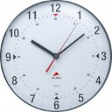 Falióra, mágneses hátlappal, 25 cm, ALBA "Classic", fekete