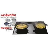 Falmec SINTESI inox indukciós kerámialap beépített elszívóval