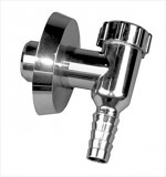 Falon kívüli mosó és mosogatógép szifon, króm 32 mm