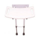 Falra szerelhető, LEHAJTHATÓ ZUHANYZÓSZÉK 180 kg-ig