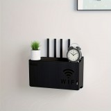 Falra szerelhető router és set top box tároló doboz fehér színben, rendezett kábelezéshez és helytakarékos megoldáshoz