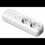 Famatel 2532 250V Elosztó 2 aljzatos - Fehér (2532)