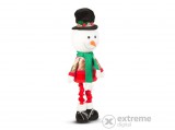 Family Christmas 58759B karácsonyi textil hóember figura teleszkópos lábbal