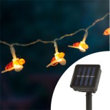 Family Decor 58220 szolár LED fényfüzér, méhecskés