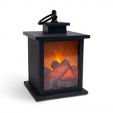 FAMILY DECOR GLOBIZ 58044 LED dekor kandalló - elemes - 12 x 12 x 18,5 cm