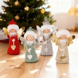 Family Dekorációs baba - angyalka - 30 cm - 4 féle