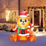 Family Felfújható maci - 150 cm - IP44 - 6 LED - 100 - 240 V