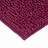 Family Fürdőszobai kilépőszőnyeg - hosszúszálú - bordó - 60 x 40 cm