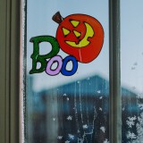 FAMILY HALLOWEEN Halloween-i ablakdekor &#8211; &#8220;Boo&#8221; tök