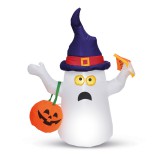 Family Halloween-i Felfújható szellem - 150 cm - IP44 - 3 LED - hálózati 230V