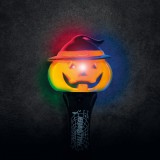 Family Halloween-i LED lámpa - tök - elemes