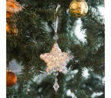 Family Karácsonyfadísz - irizáló, akril - akasztóval - 2 féle