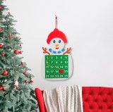 Family Karácsonyi adventi naptár - Hóember - tépőzáras jelölővel 58625B