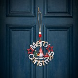 Family Karácsonyi dekoráció - fa, manó - 11 cm