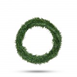 Family Karácsonyi dekoráció - zöld girland - 2,5 m