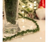 Family Karácsonyi dekoráció - zöld girland - 2,5 m