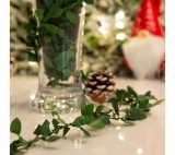 Family Karácsonyi dekoráció - zöld girland - 2,5 m