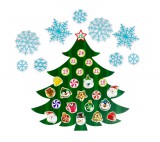 Family Karácsonyi öntapadós falmatrica - adventi kalendárium