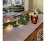 Family LED dekoráció - 20 LED - 2 m - melegfehér