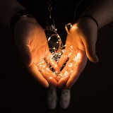 Family LED fényfüzér - 10 db melegfehér LED - 2 x AA