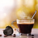 Family Nespresso 5 darabos újratölthető műanyag kávékapszula